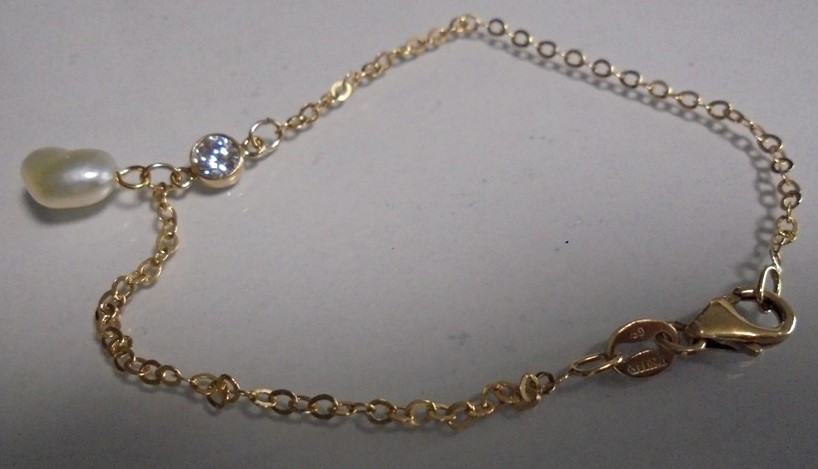ブレスレット ケシ真珠 買取 ｜パール チェーンブレスレット