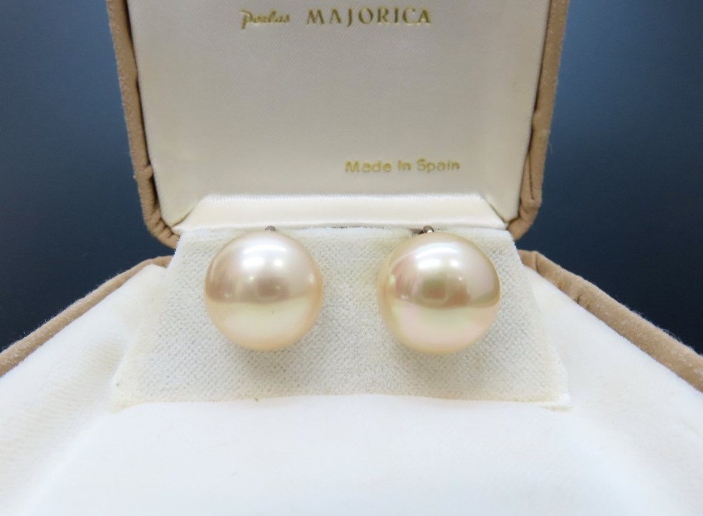 ピアス・イヤリング マジョリカパール 買取 ｜パールイヤリング 5.8g