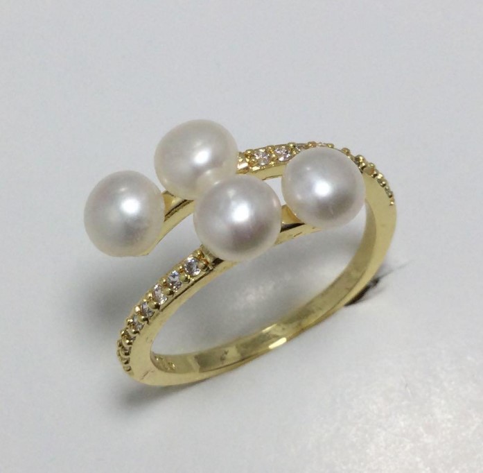 指輪 淡水パール 買取 ｜ダイヤ パールリング