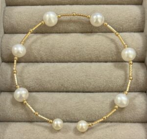 ブレスレット 淡水パール 買取 ｜パールブレスレット 約3.8g