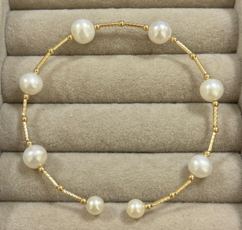 ブレスレット 淡水パール 買取 ｜パールブレスレット 約3.8g