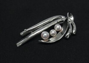ミキモト ブローチ アコヤ真珠 買取 ｜本真珠ブローチ