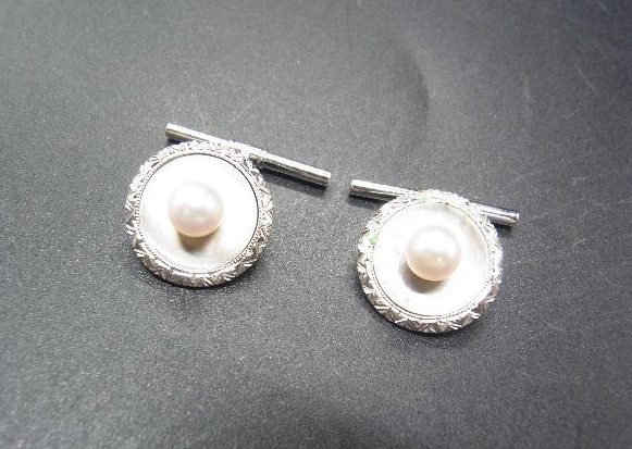 ミキモト カフス アコヤ真珠 買取 ｜パールカフス