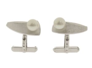 タサキ（田崎） カフス アコヤ真珠 買取 ｜パールカフス 7.6g