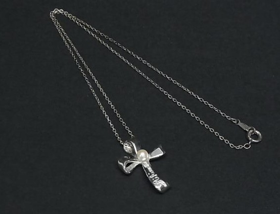 ミキモト  アコヤ真珠 買取 ｜クロス パールネックレス
