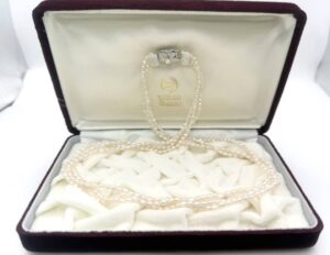 タサキ（田崎）  アコヤ真珠 買取 ｜3連 パールネックレス 23.81g