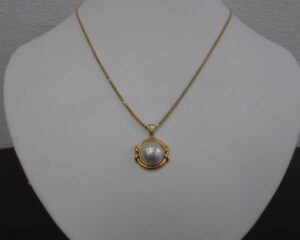 18金 買取 ｜貴金属 タサキ パールネックレスを買取しました。【真珠買取リパール】