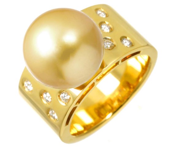 ダイヤモンド0.3 ct 相場 ｜ダイヤモンド パールリングを買取しました。【真珠買取リパール】