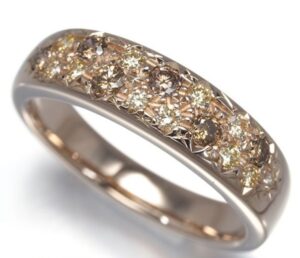 ブラウンダイヤモンド 価値 ｜ダイヤモンド[タサキ リング]を買取しました。【真珠買取リパール】