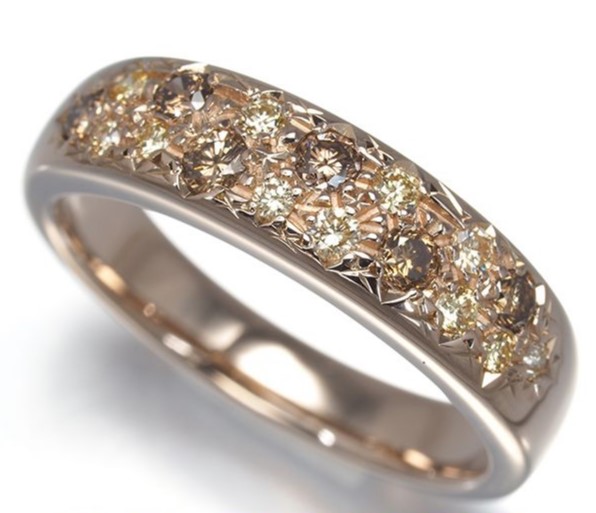 ブラウンダイヤモンド 価値 ｜ダイヤモンド[タサキ リング]を買取しました。【真珠買取リパール】