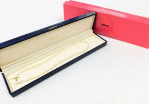 18kネックレス 相場 ｜貴金属[タサキ真珠 一連パールネックレス]を買取しました。【真珠買取リパール】