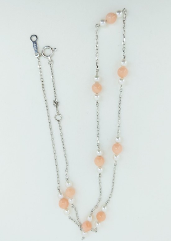 珊瑚ネックレス 買取相場 ｜珊瑚[パールネックレス]を買取しました。【真珠買取リパール】