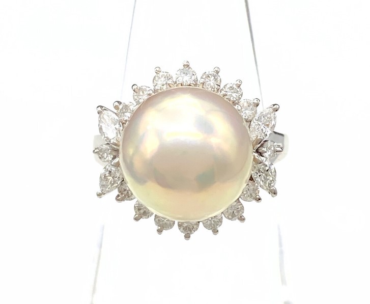 メレダイヤ 価格 ｜ダイヤモンド[タサキ パールリング]を買取しました。【真珠買取リパール】