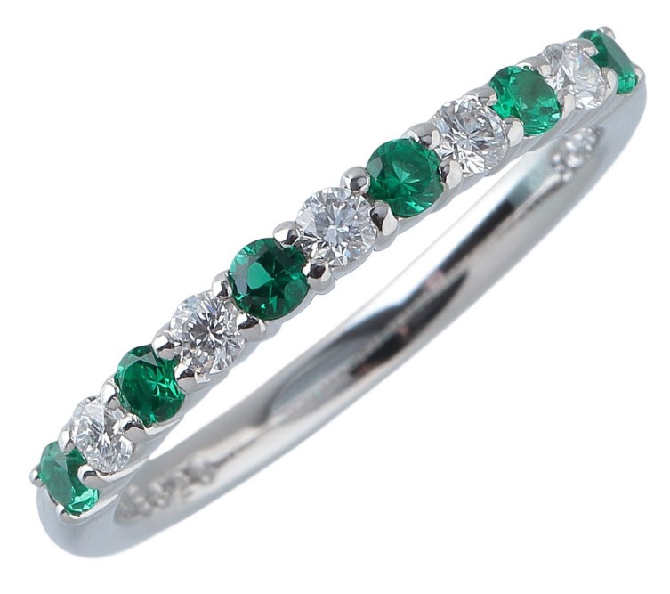 エメラルド 色 ランク ｜エメラルド[ダイヤモンドリング]を買取しました。【真珠買取リパール】