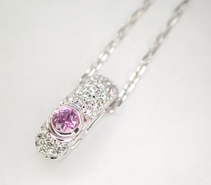 サファイア 色 ランク ｜サファイア[ピンクサファイア ネックレス]を買取しました。【真珠買取リパール】