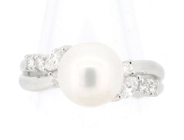 ダイヤモンド 資産価値 ｜ダイヤモンド[パールリング]を買取しました。【真珠買取リパール】