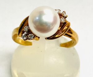 メレダイヤとは ｜ダイヤモンド[ミキモト パールリング]を買取しました。【真珠買取リパール】