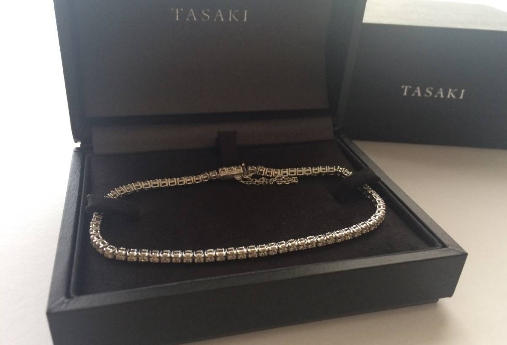 テニスブレスレット ｜ダイヤモンド[タサキ テニスブレスレット]を買取しました。【真珠買取リパール】