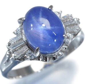 スターサファイア 値段 ｜サファイア[ダイヤモンドリング]を買取しました。【真珠買取リパール】