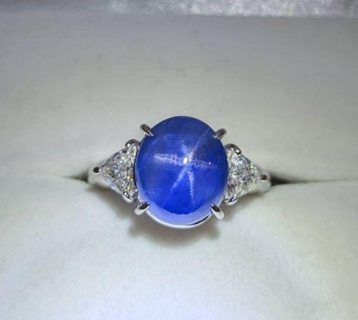 スターサファイヤ ｜サファイア[リング]を買取しました。【真珠買取リパール】