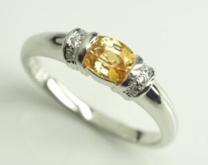 イエローサファイア 価値 ｜サファイア[ダイヤモンドリング]を買取しました。【真珠買取リパール】