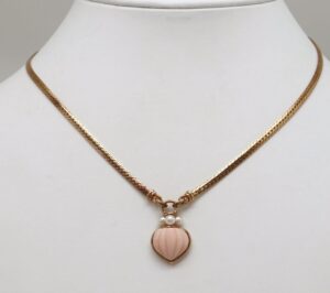 珊瑚ネックレス 買取相場 ｜珊瑚[ミキモト パールネックレス]を買取しました。【真珠買取リパール】