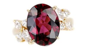 ガーネットリング ｜ダイヤモンド[ミキモト 指輪]を買取しました。【真珠買取リパール】