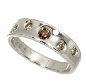 ブラウンダイヤ ｜ダイヤモンド[ミキモト リング]を買取しました。【真珠買取リパール】