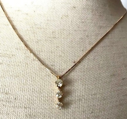 ダイヤ 0.5カラット 買取価格 ｜ダイヤモンド[タサキ ネックレス]を買取しました。【真珠買取リパール】