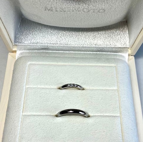 クロムハーツ 結婚指輪 公式 ｜ダイヤモンド[ミキモト ペアリング]を買取しました。【真珠買取リパール】