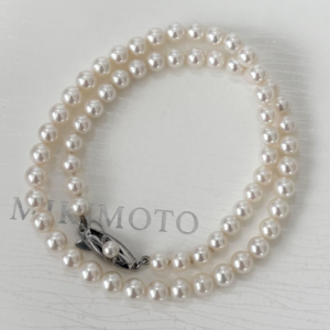 真珠 ネックレス 買取相場 ｜アコヤ真珠[ミキモト ネックレス]を買取しました。【真珠買取リパール】