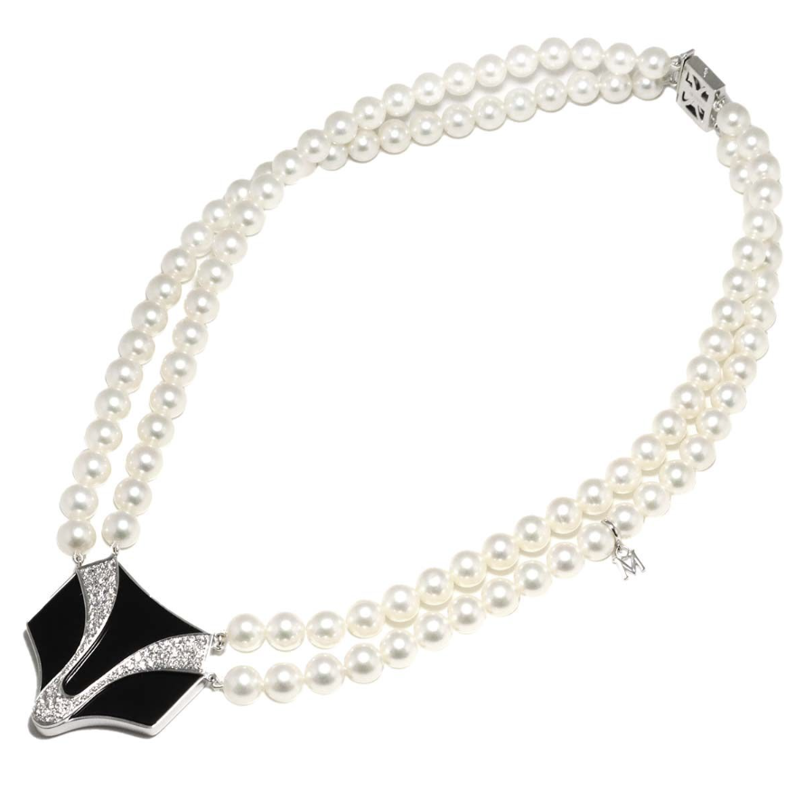 オニキス 本物 値段 ｜オニキス[ミキモト オニキス ネックレス]を買取しました。【真珠買取リパール】