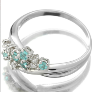 パライバトルマリン 相場 ｜パライバトルマリン[タサキ パライバトルマリン リング]を買取しました。【真珠買取リパール】