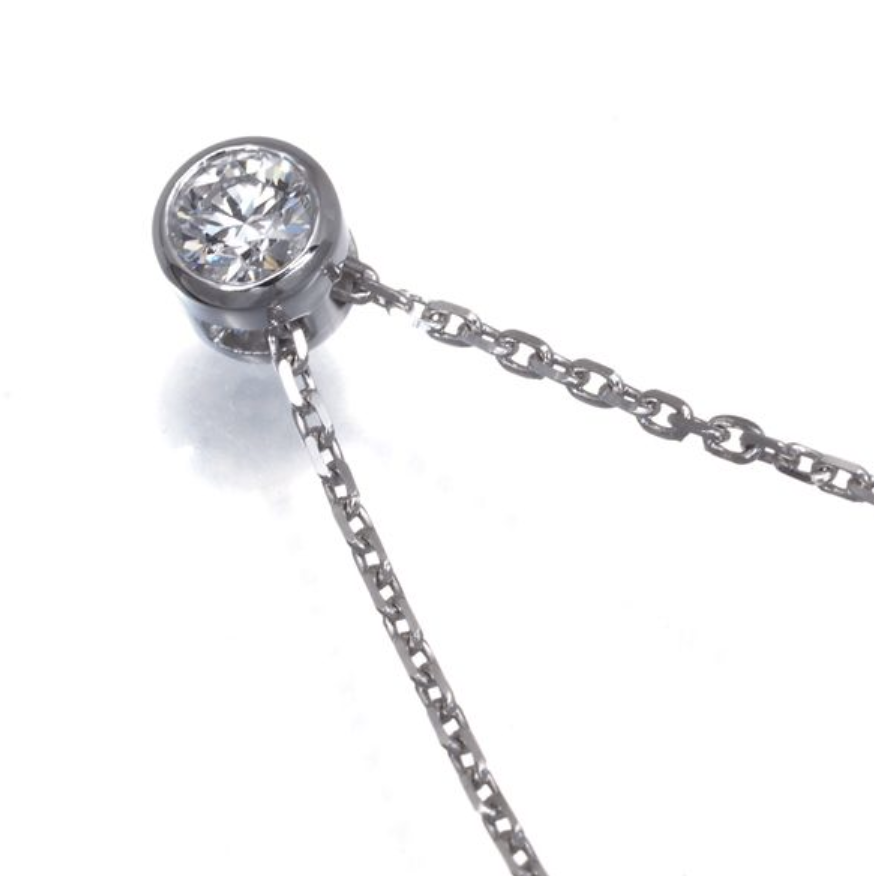 0.1カラット ダイヤ 値段 ｜ダイヤモンド[ミキモト ダイヤモンド ネックレス]を買取しました。【真珠買取リパール】