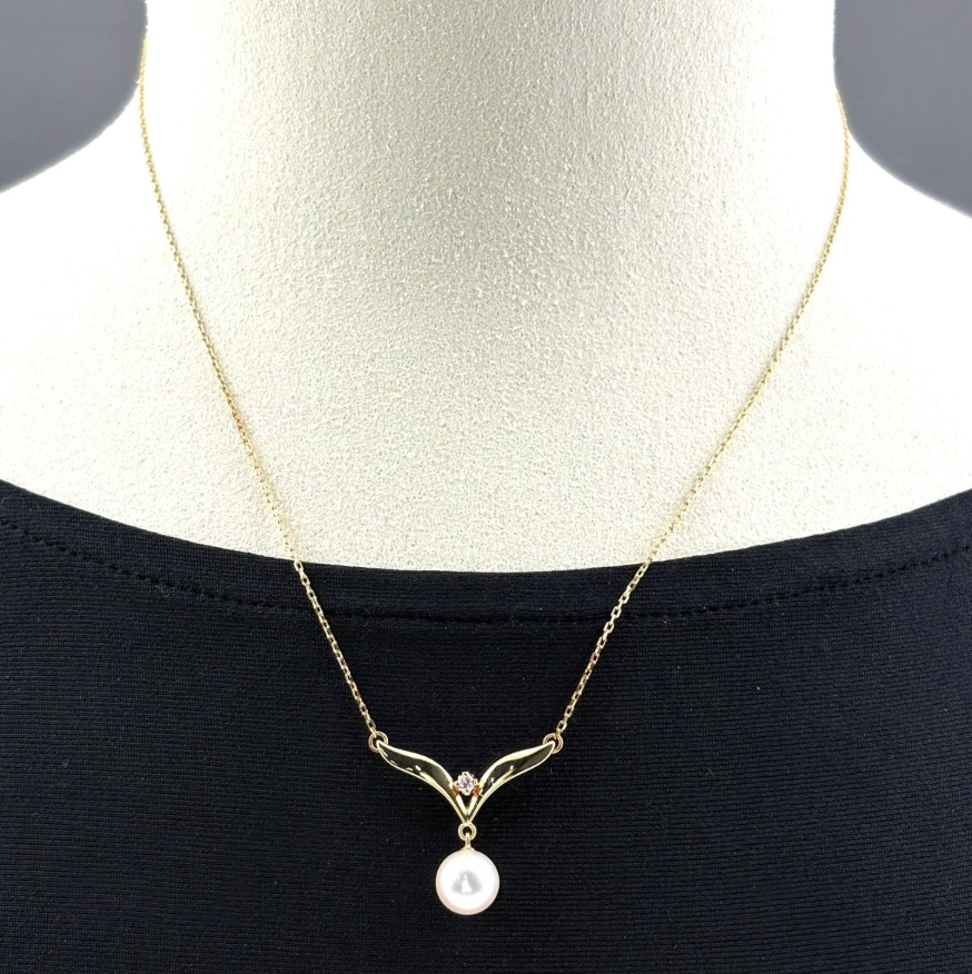 パール ネックレス 買取 ｜淡水パール[ミキモト パール ネックレス]を買取しました。【真珠買取リパール】