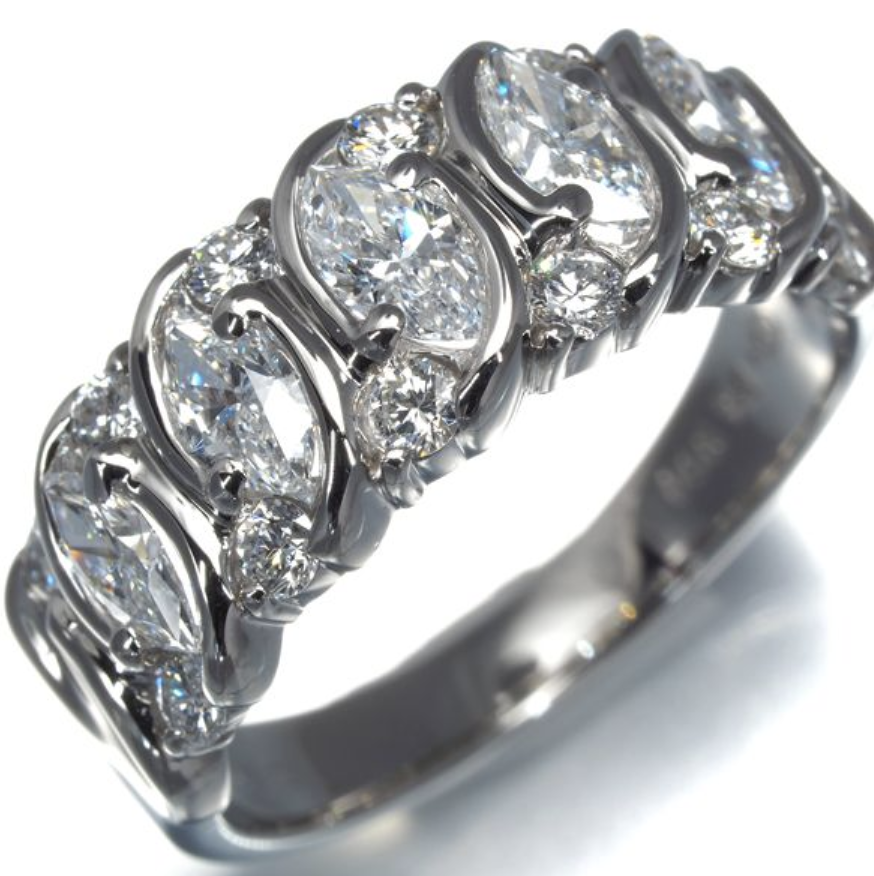 ダイヤモンド 1カラット 値段 ｜ダイヤモンド[ミキモト ダイヤモンド リング]を買取しました。【真珠買取リパール】