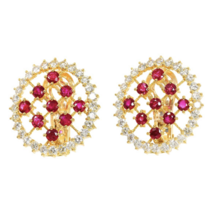 紅玉 宝石 ｜ルビー[タサキ イヤリング]を買取しました。【真珠買取リパール】