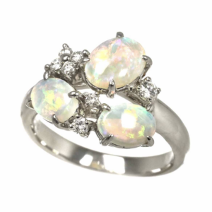 オパール 買取価格 ｜ダイヤモンド[タサキ オパール リング]を買取しました。【真珠買取リパール】