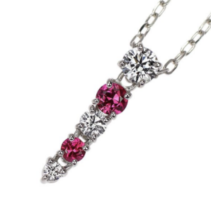 紅玉 宝石 ｜ルビー[ミキモト ネックレス]を買取しました。【真珠買取リパール】