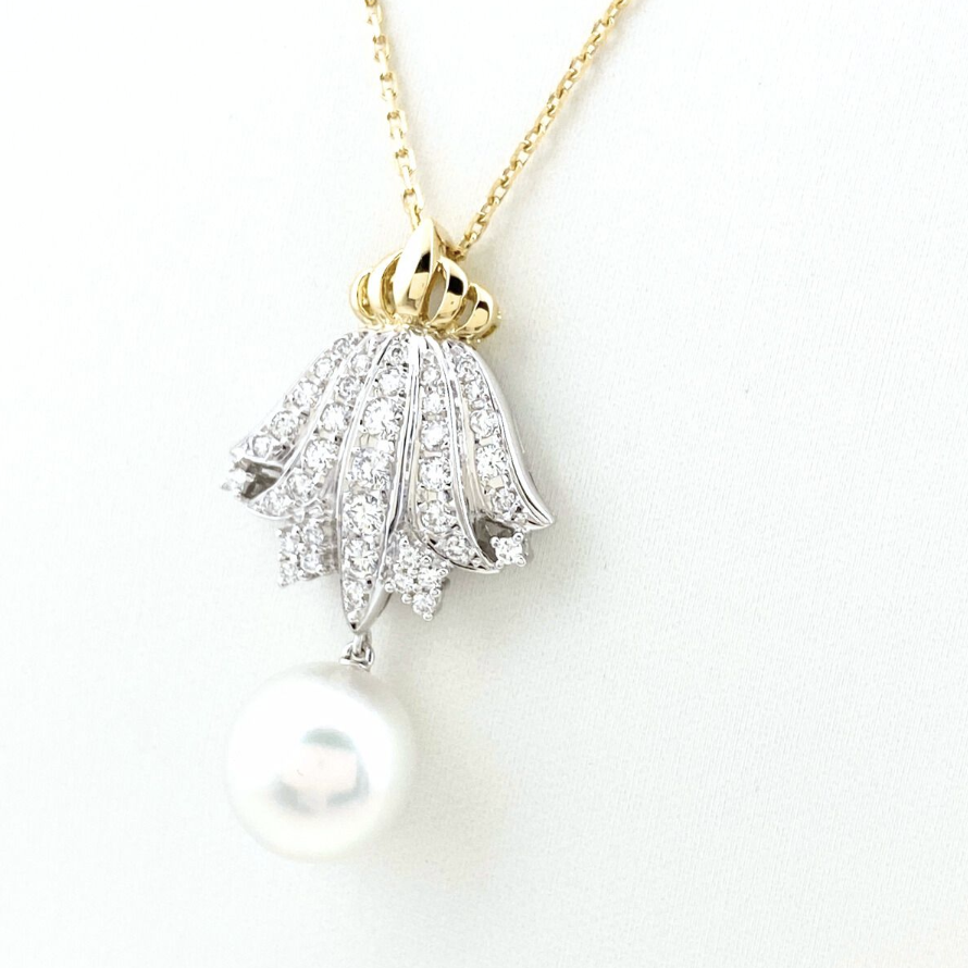 k14 買取 ｜アコヤ真珠[ミキモト ネックレス]を買取しました。【真珠買取リパール】