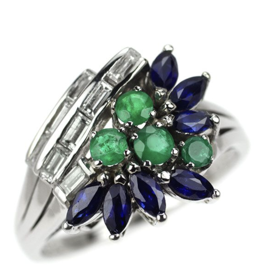 エメラルド 産地 ｜エメラルド[ミキモト リング]を買取しました。【真珠買取リパール】