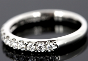 ダイヤモンド 買取 鑑定書なし ｜ダイヤモンド[ミキモト リング]を買取しました。【真珠買取リパール】