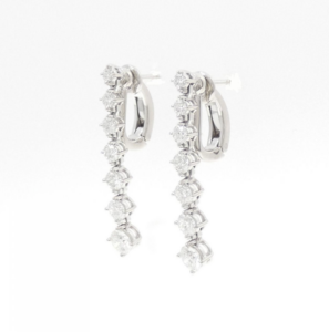 ダイヤモンドピアス 買取 ｜ダイヤモンド[タサキ ピアス]を買取しました。【真珠買取リパール】