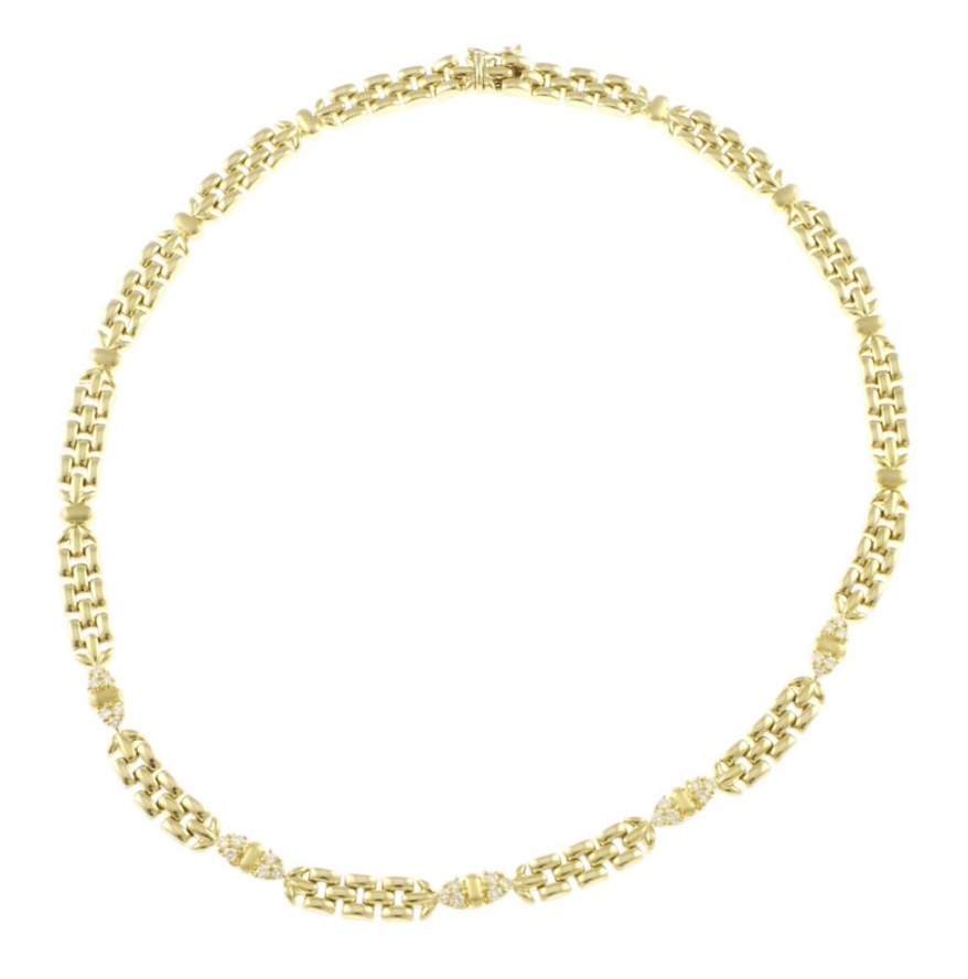 k18 ネックレス 買取 ｜ダイヤモンド[タサキ ネックレス]を買取しました。【真珠買取リパール】