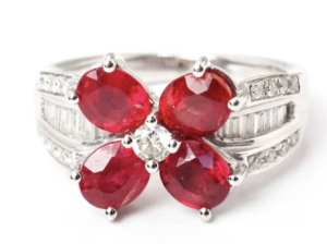 天然ルビー ｜ルビー[天然ルビー リング]を買取しました。【真珠買取リパール】