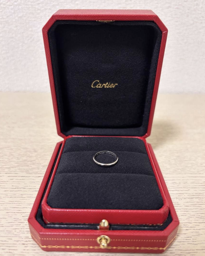 婚約指輪 相場 カルティエ ｜ダイヤモンド[カルティエ リング]を買取しました。【真珠買取リパール】