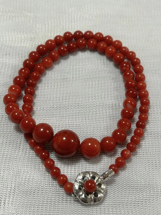 本 珊瑚 ネックレス ｜珊瑚[ネックレス]を買取しました。【真珠買取リパール】