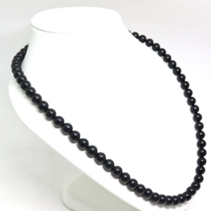 黒珊瑚 価格 ｜黒珊瑚[K14WG!!約9.0-9.3mm珠◆天然黒珊瑚ネックレス◆]を買取しました。【真珠買取リパール】