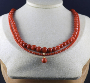ネックレス 買取 ｜珊瑚[ネックレス]を買取しました。【真珠買取リパール】
