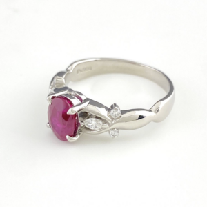 ルビー 1カラット 買取価格 ｜ルビー[デザインリング]を買取しました。【真珠買取リパール】
